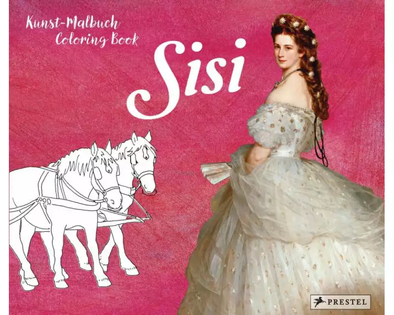 Kunst-Malbuch - Coloring Book Sisi