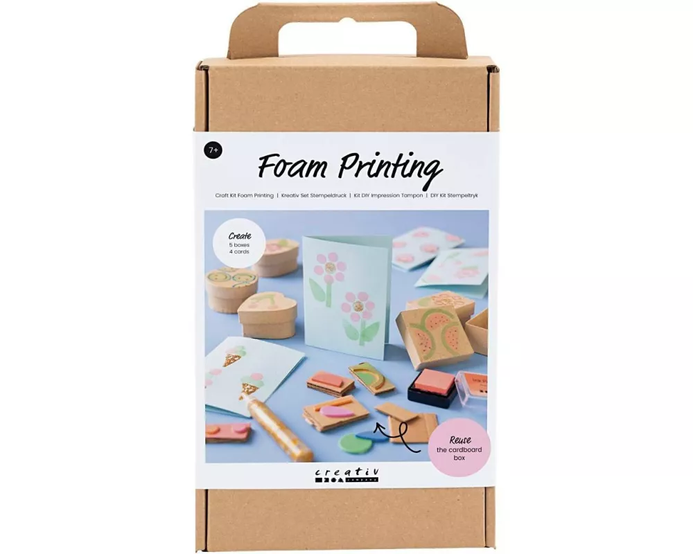Creativ Company Bastelset Stempeldruck Karten
