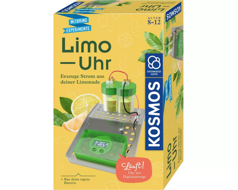 Kosmos Experimentierkasten Limo-Uhr