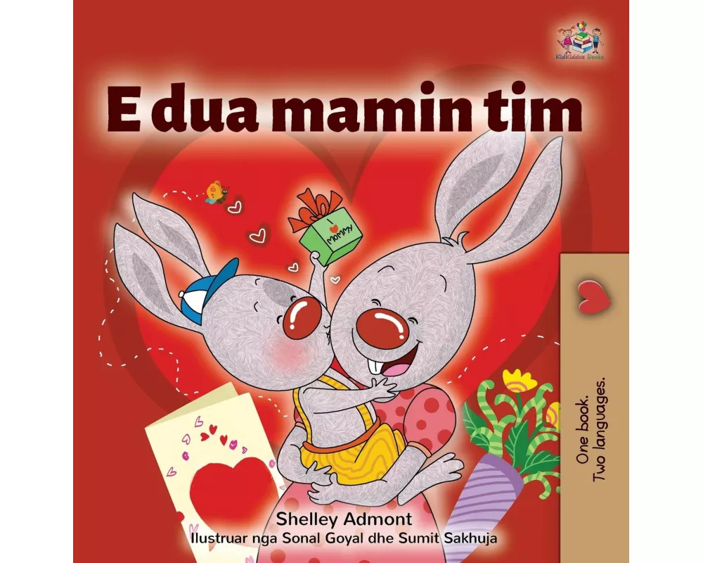 I Love My Mom (Albanian Children's Book)
