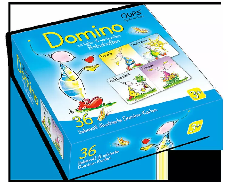 OUPS Domino - mit liebe & wertevollen Botschaften