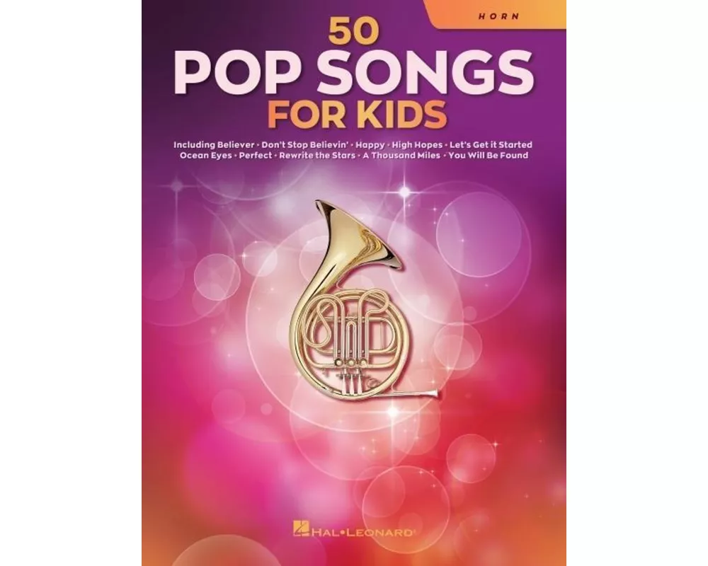 50 Pop Songs for Kids for Horn