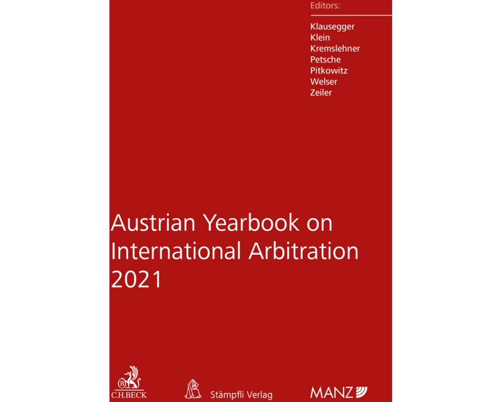 Austrian Yearbook on International Arbitration 2021