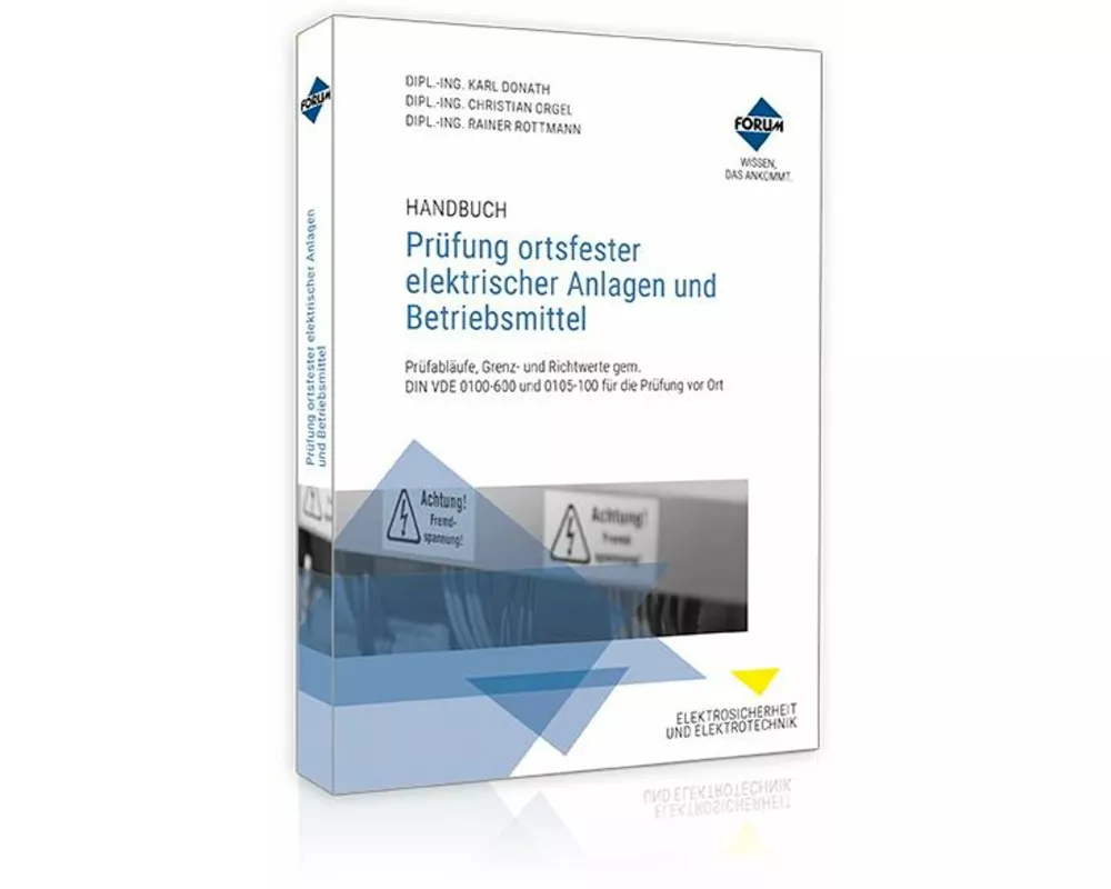 Handbuch Prüfung ortsfester elektrischer Anlagen und Betriebsmittel