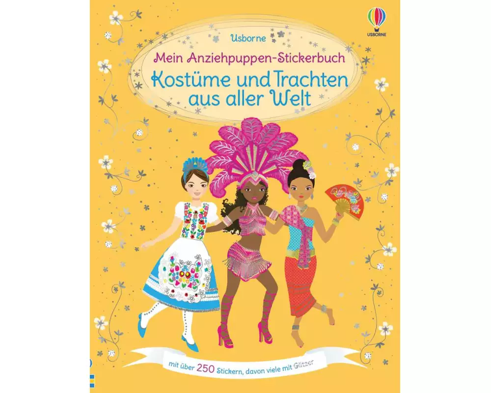 Mein Anziehpuppen-Stickerbuch: Kostüme und Trachten aus aller Welt
