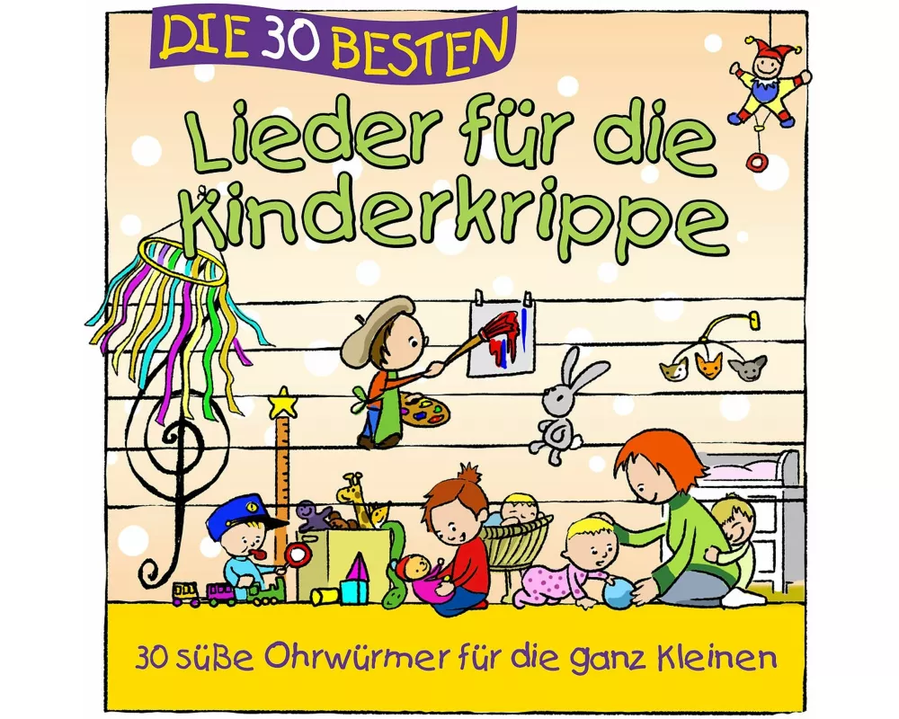 Die 30 Besten Lieder Für Die Kinderkrippe