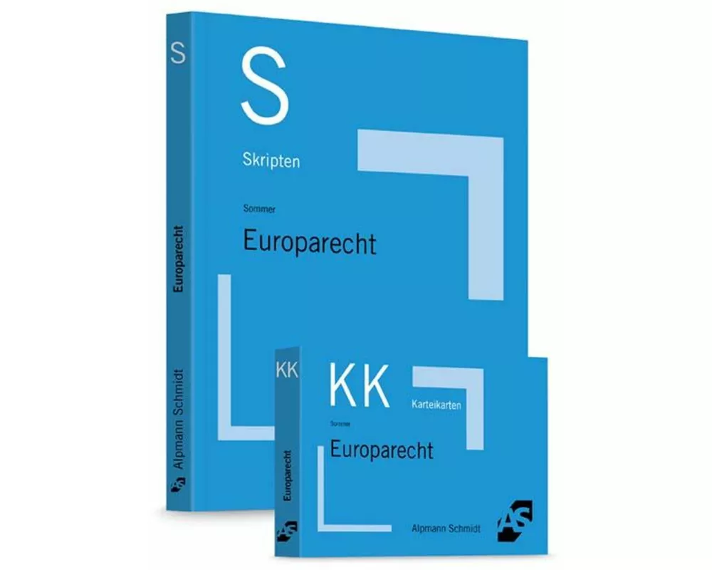 Bundle Sommer, Skript Europarecht + Haack, Karteikarten Europarecht