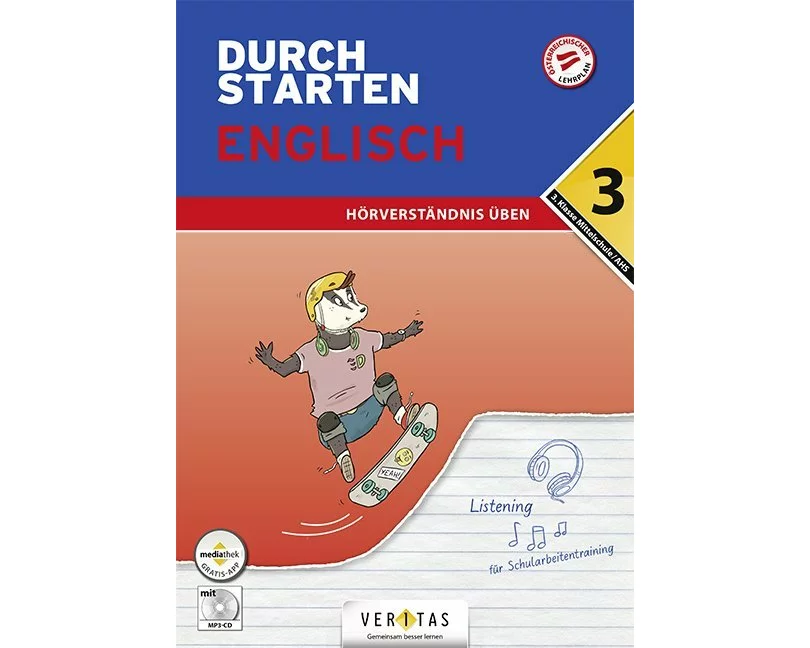 Durchstarten Englisch 3. Klasse Mittelschule/AHS Hörverständnis üben (mit Audio-CD)