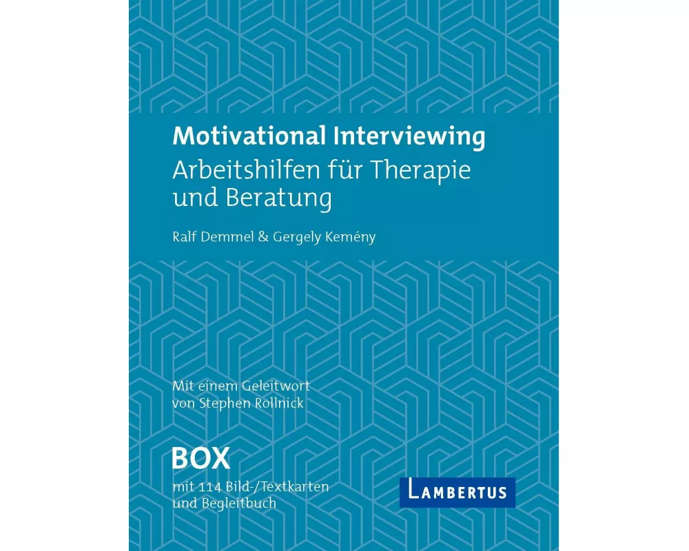 Motivational Interviewing Box mit Fragekarten