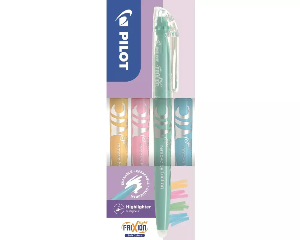 Pilot Textmarker Frixion Light soft 4 Stück