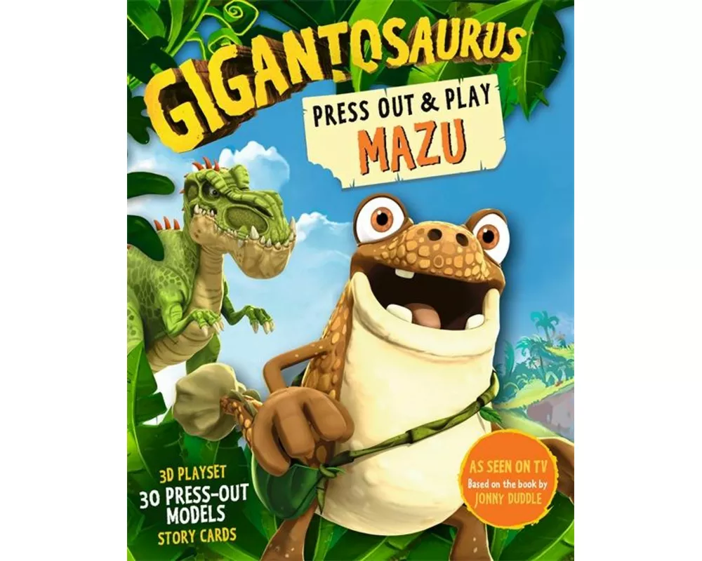 Gigantosaurus - Press Out and Play MAZU
