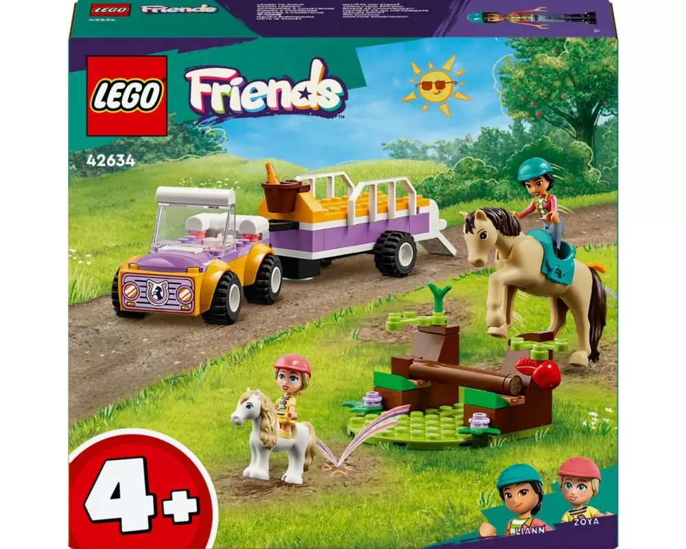LEGO® Friends Pferde- und Pony-Anhänger 42634