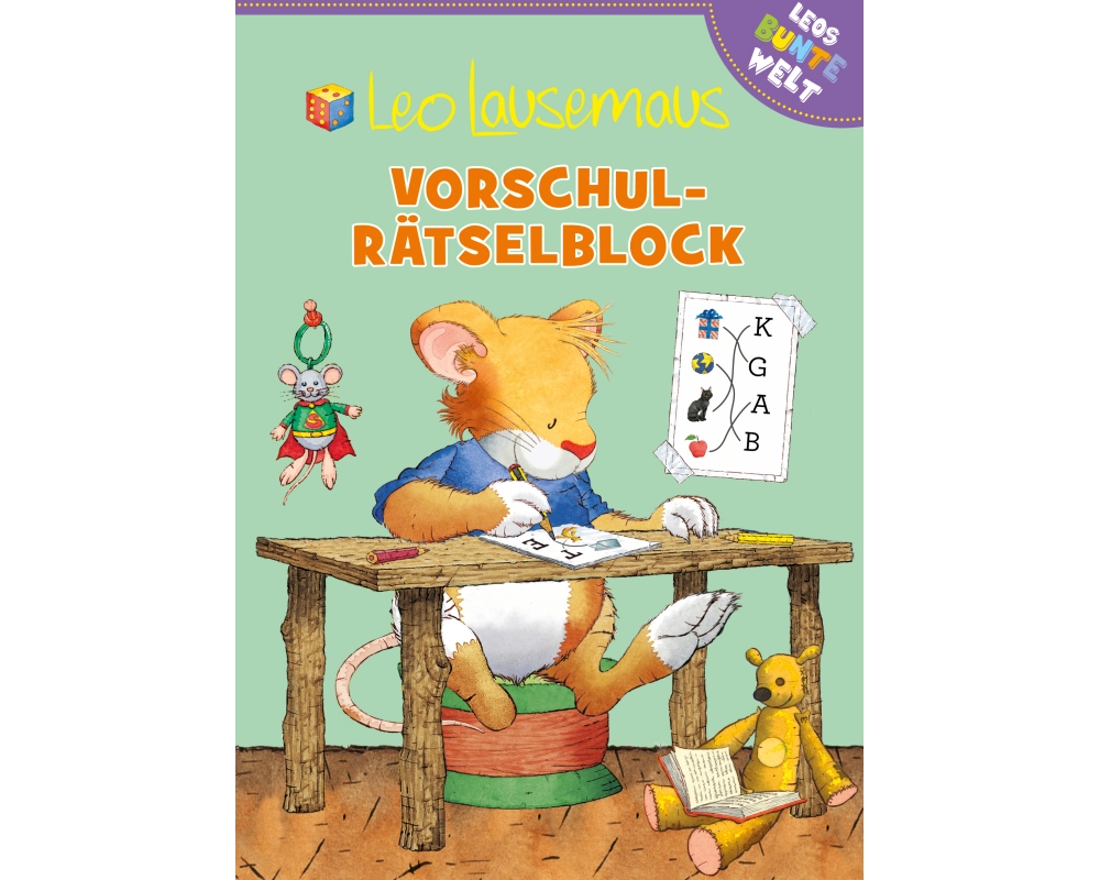 Leo Lausemaus Vorschul-Rätselblock