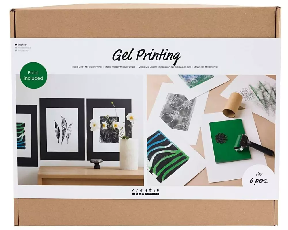 Creativ Company Bastelset Linoldruck