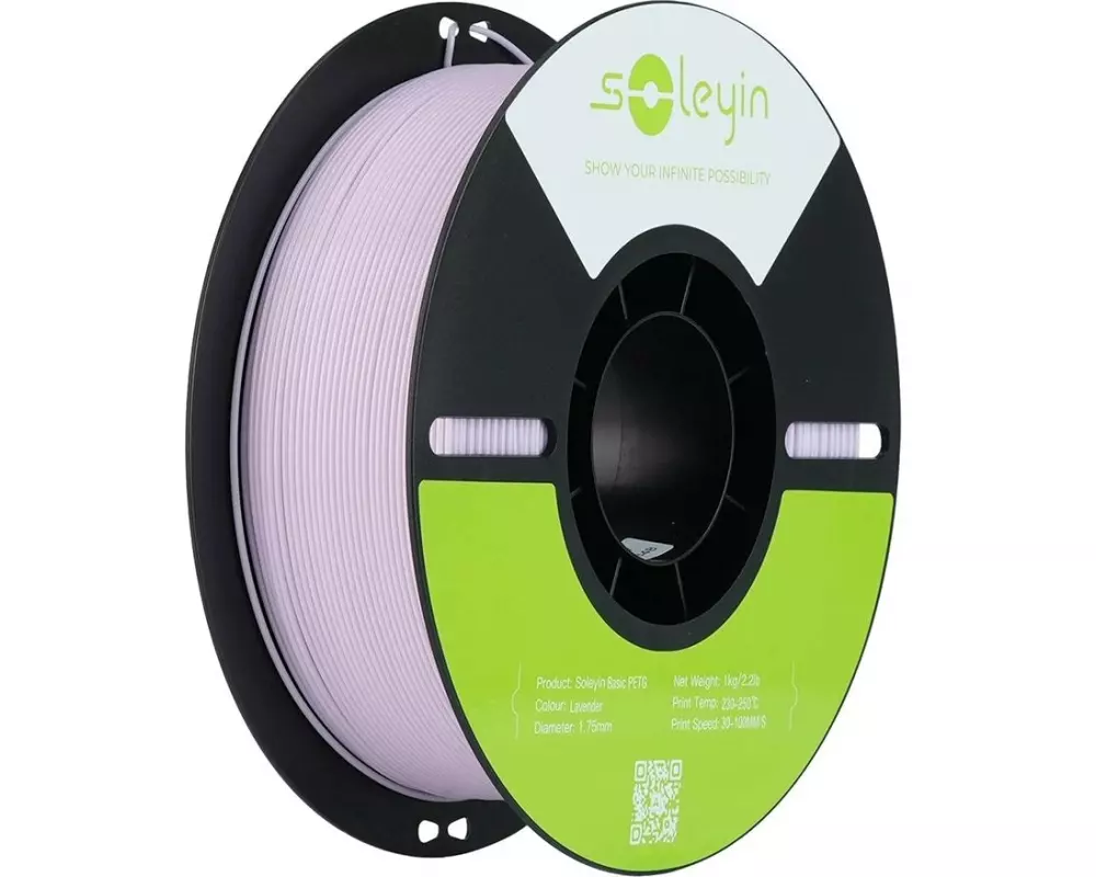 Creality Filament Soleyin PETG Backstein Violett 1.75 mm 1 kg