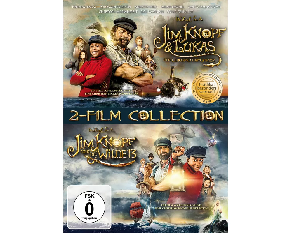 Jim Knopf & Lukas der Lokomotivführer + Jim Knopf und die Wilde 13
