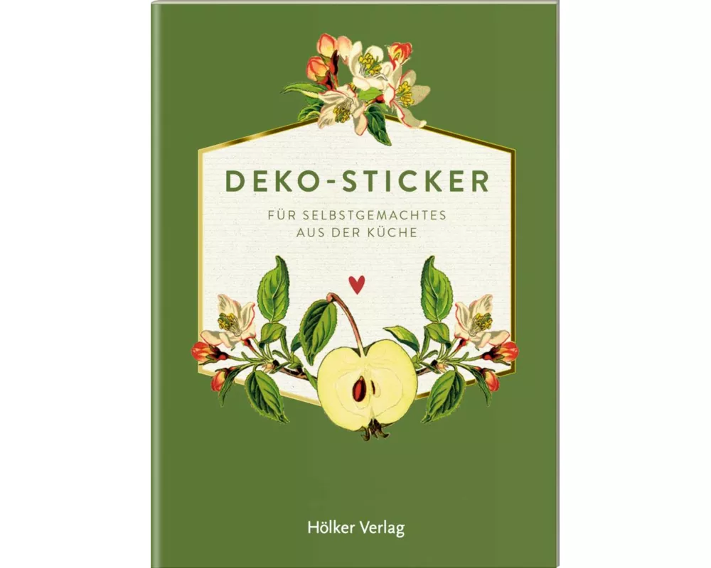 Deko-Sticker, Äpfel (Küchenpapeterie)