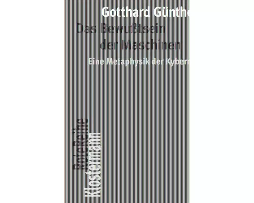 Das Bewußtsein der Maschinen