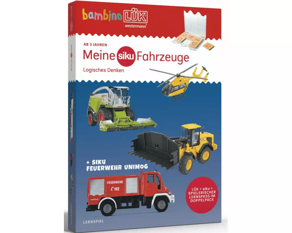 bambinoLÜK-Set. Meine siku Fahrzeuge - Logisches Denken ab 3 Jahre