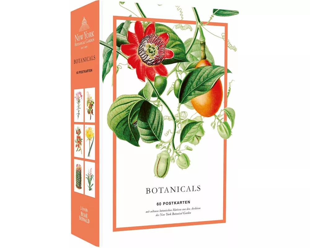 Botanicals. 60 Postkarten mit seltenen Motiven aus den Archiven des New York Botanical Garden