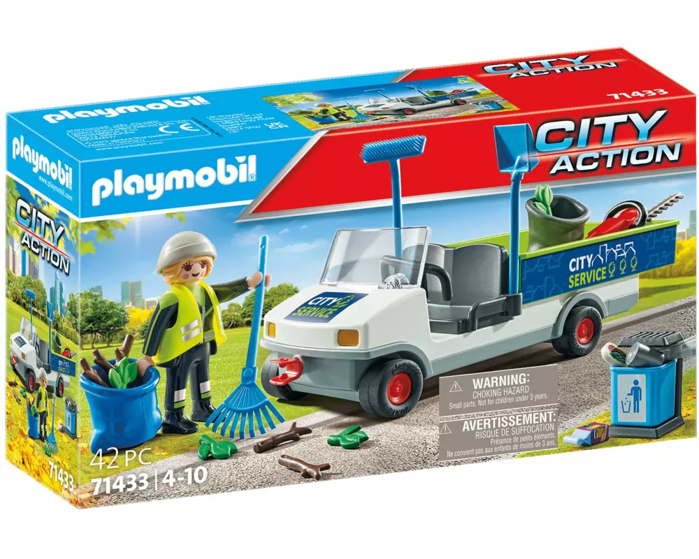 Playmobil City Action Stadtreinigung mit E-Fahrzeug 71433