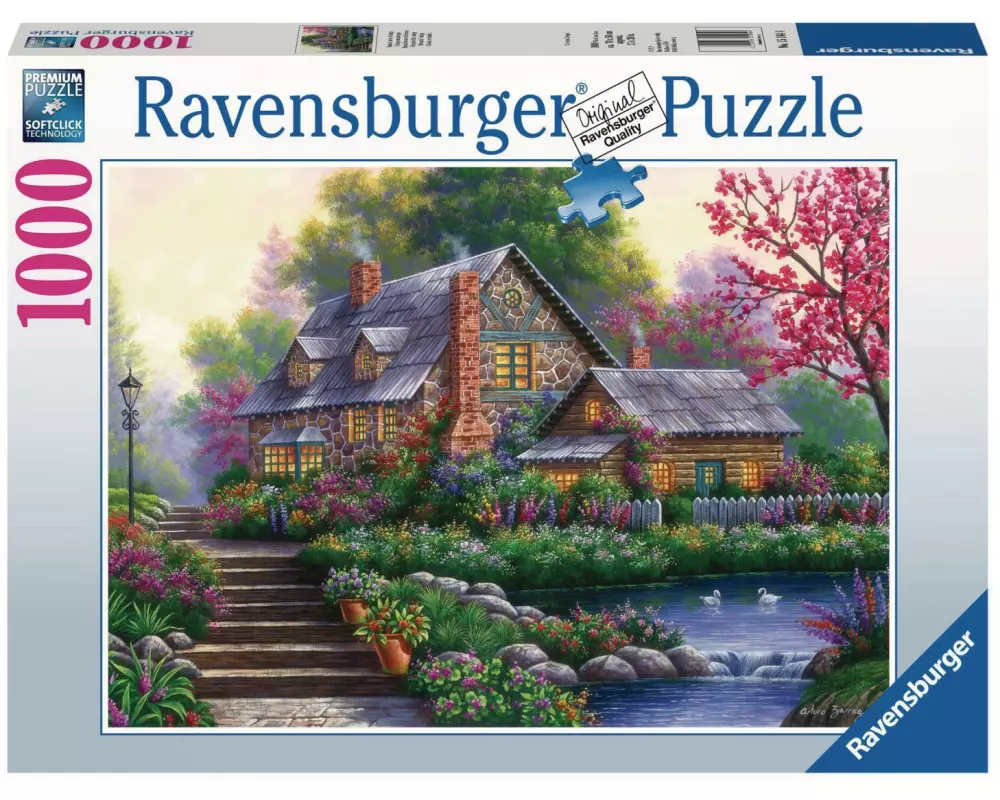 Ravensburger Puzzle Romantisches Cottage