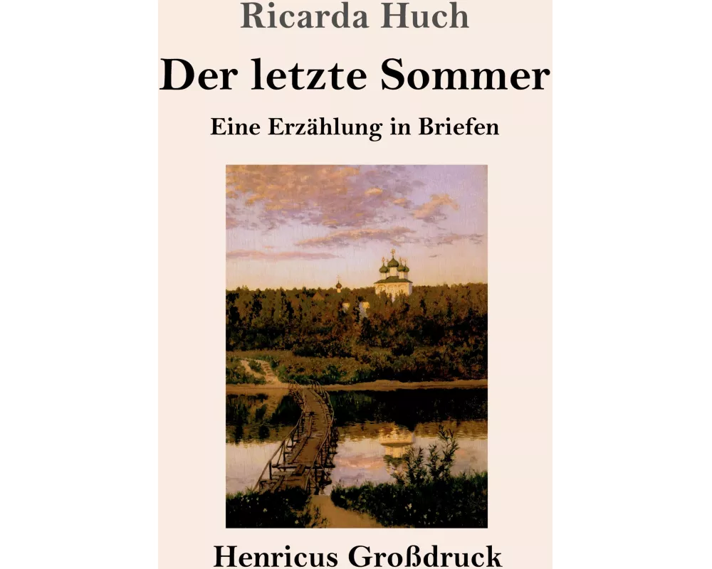 Der letzte Sommer (Großdruck)