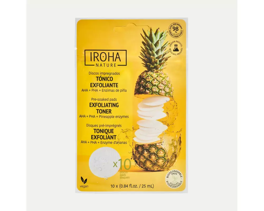 iroha Peeling-Pads Exfoliating Toner 10 Stück