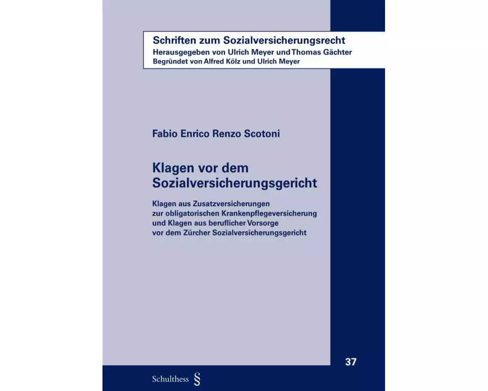 Klagen vor dem Sozialversicherungsgericht