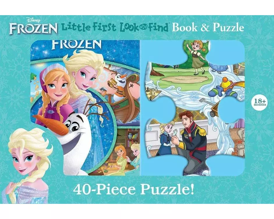 Frozen Little My First Look & Find Shaped Puzzle