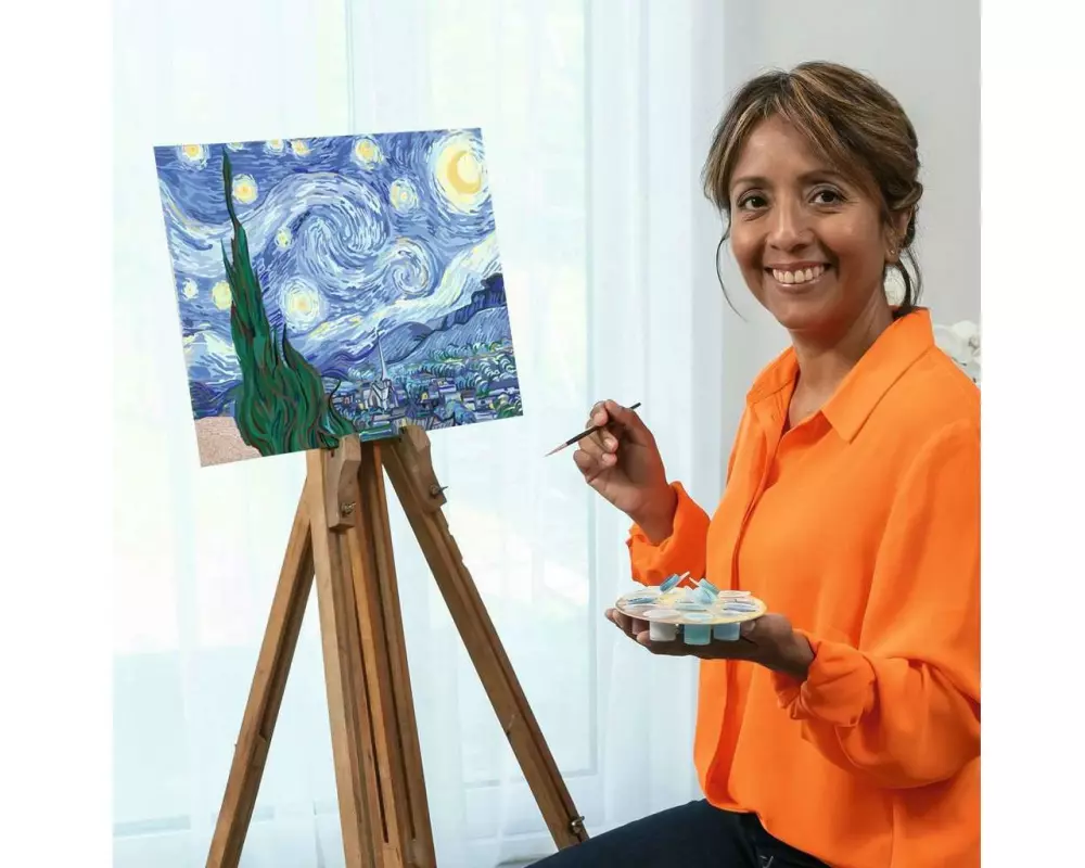 Ravensburger Malen nach Zahlen Van Gogh The Starry Night