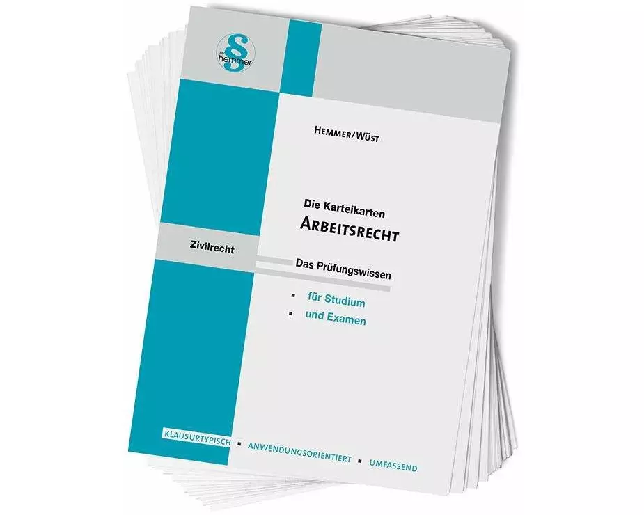 Arbeitsrecht. Karteikarten