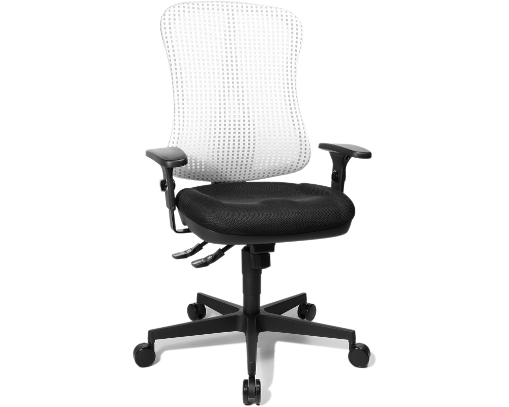TOPSTAR Bürodrehstuhl Network PS HE20P BC03 weiss