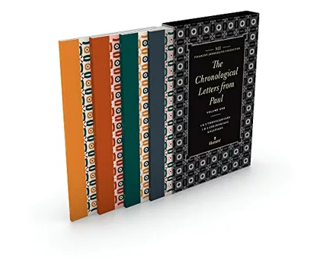 NLT Filament Journaling Collection: The Chronological Letters from Paul, Volume One Set; 1 & 2 Thessalonians, 1 & 2 Corinthians, and Galatians (Boxed