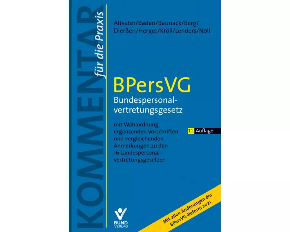 BPersVG - Bundespersonalvertretungsgesetz