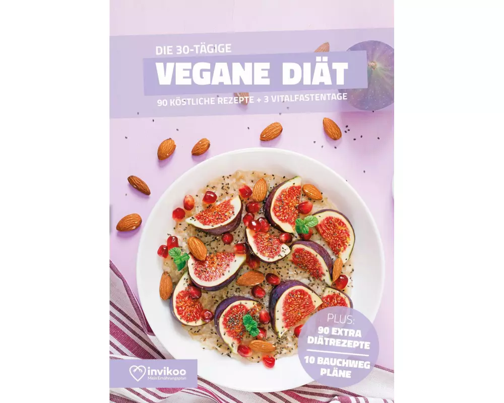 Vegane Diät - Ernährungsplan zum Abnehmen für 30 Tage