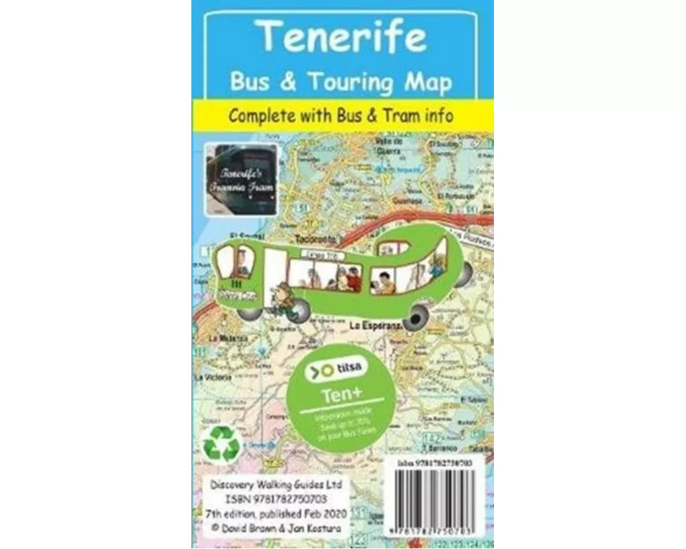 Tenerife Bus & Touring Map