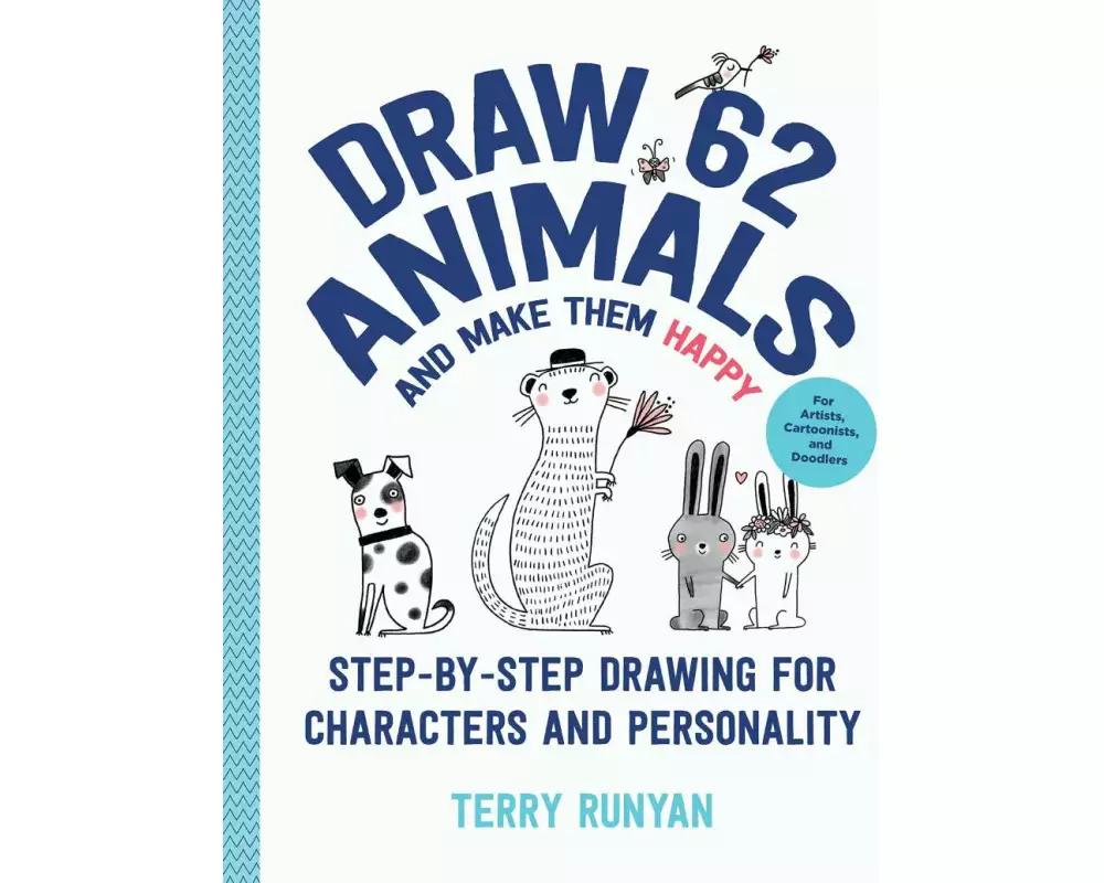 Draw 62 Animals and Make Them Happy: Volume 4
