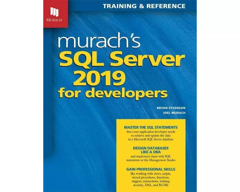 Murach's SQL Server 2019 for Developers