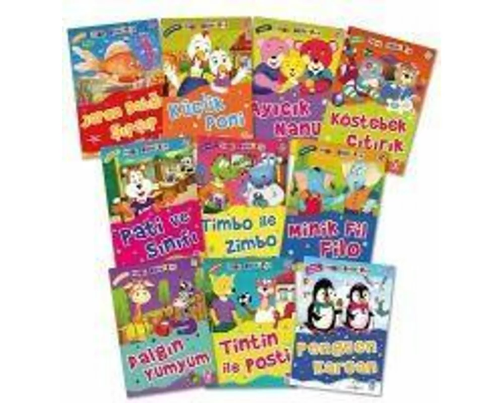 Mini Masallar 3 Set 10 Kitap Takim