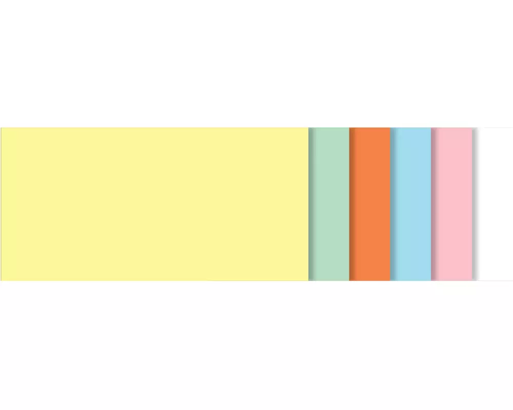 Sigel Moderationskarten 10 x 20 cm rechteck, 250 Stück