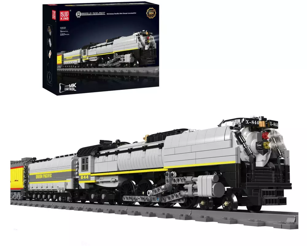 Mould King Union Pacific 844 Dampflokomotive
