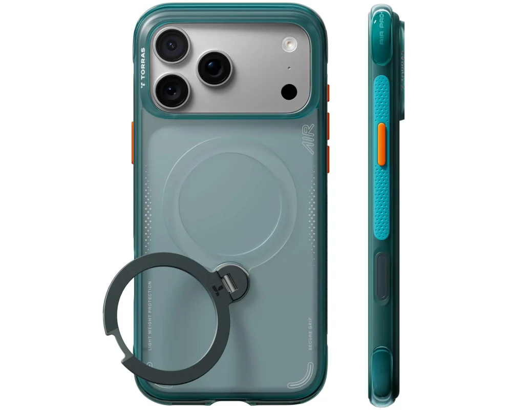 Torras Ostand Q3 Air iPhone 18 Pro Max, Grün