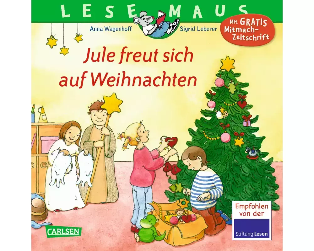 LESEMAUS 161: Jule freut sich auf Weihnachten