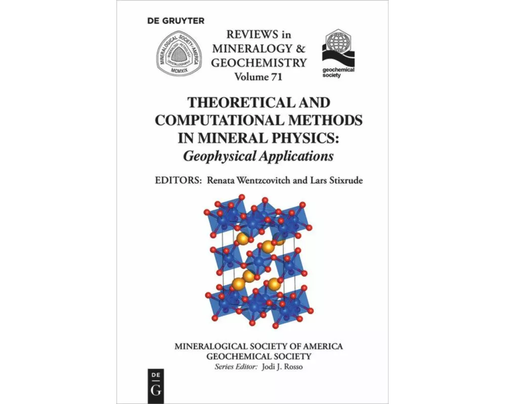 Theoretical and Computational Methods in Mineral Physics
