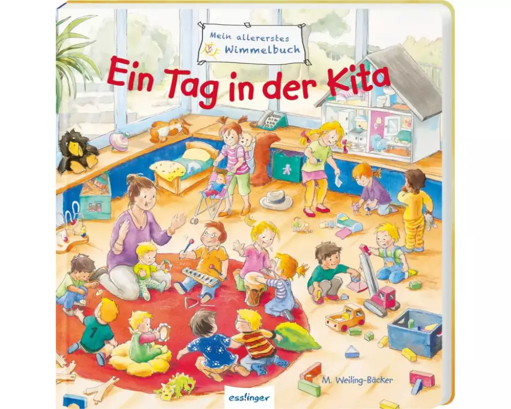 Mein allererstes Wimmelbuch: Ein Tag in der Kita