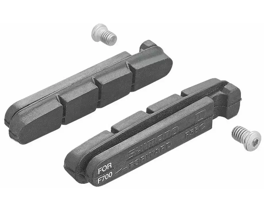 Shimano Bremsschuhe R55C3 mit Befestigungsmuttern