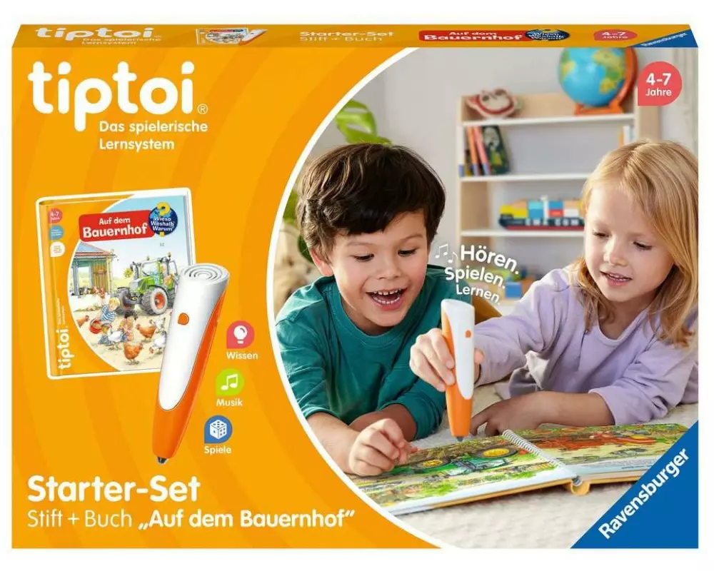 tiptoi Starter-Set Stift und Bauernhof-Buch -DE-