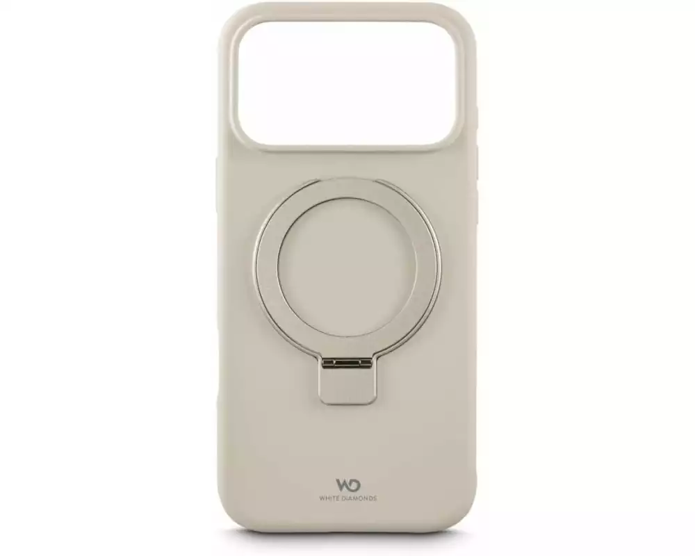 White Diamonds Back Cover Mag Urban Stand Case Sand für iPhone 17 Pro Max