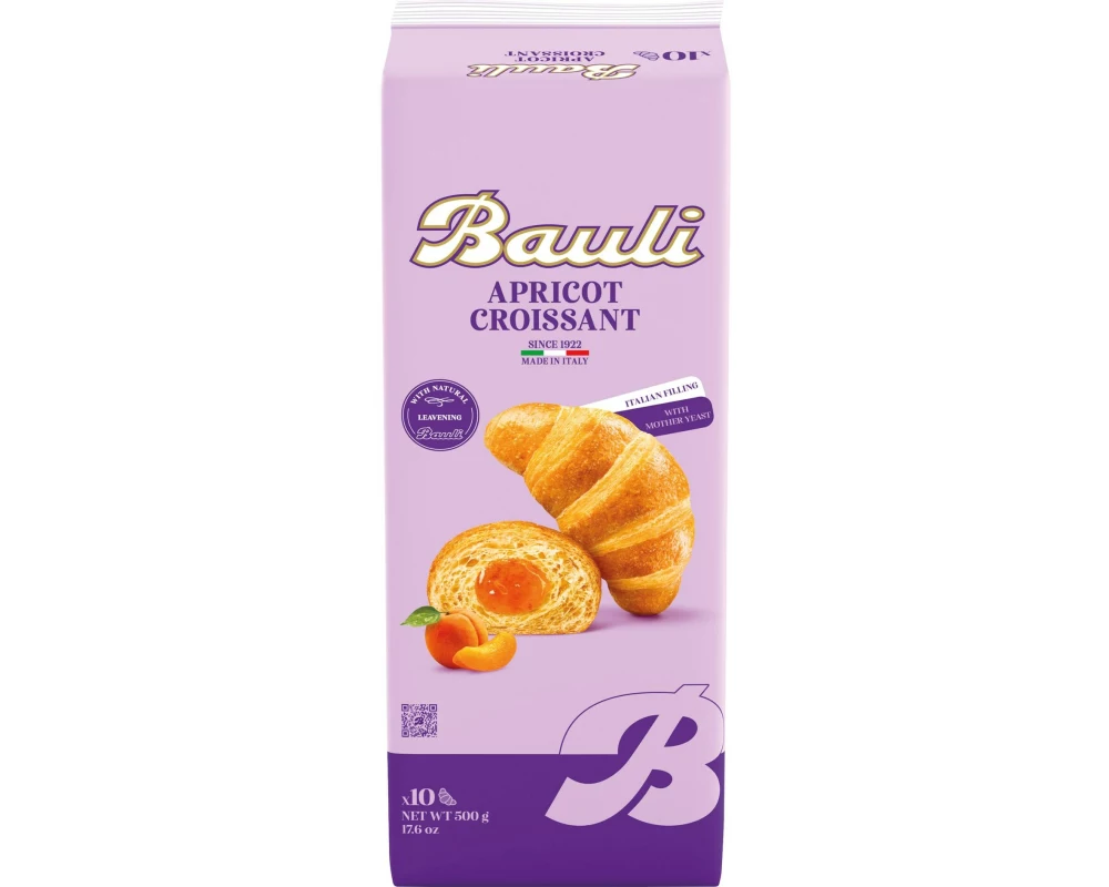Bauli Croissant – Aprikose 10 Stück, 500 g